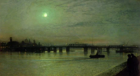 Battersea Bridge, 1885